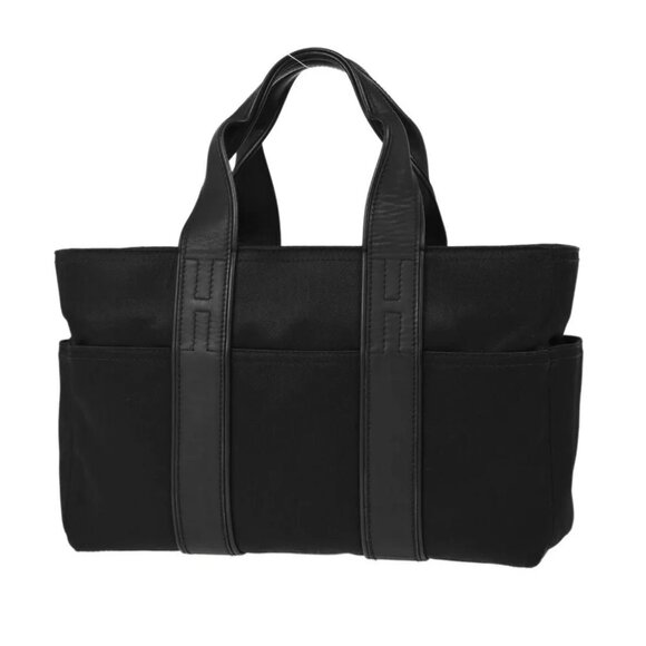 Hermes Black Chevrons Acapulco PM Tote Handbag - Picture 2 of 10